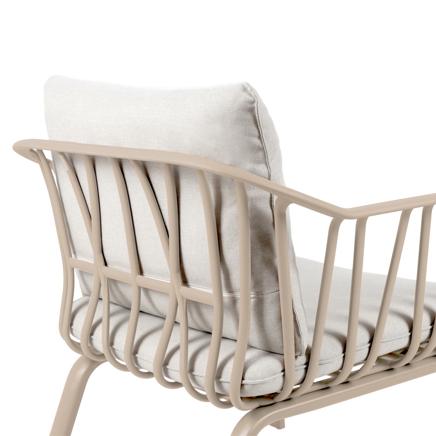 Conjunto de jardín MIKONOS beige (sofá + sillones + mesas centro) - Image 12