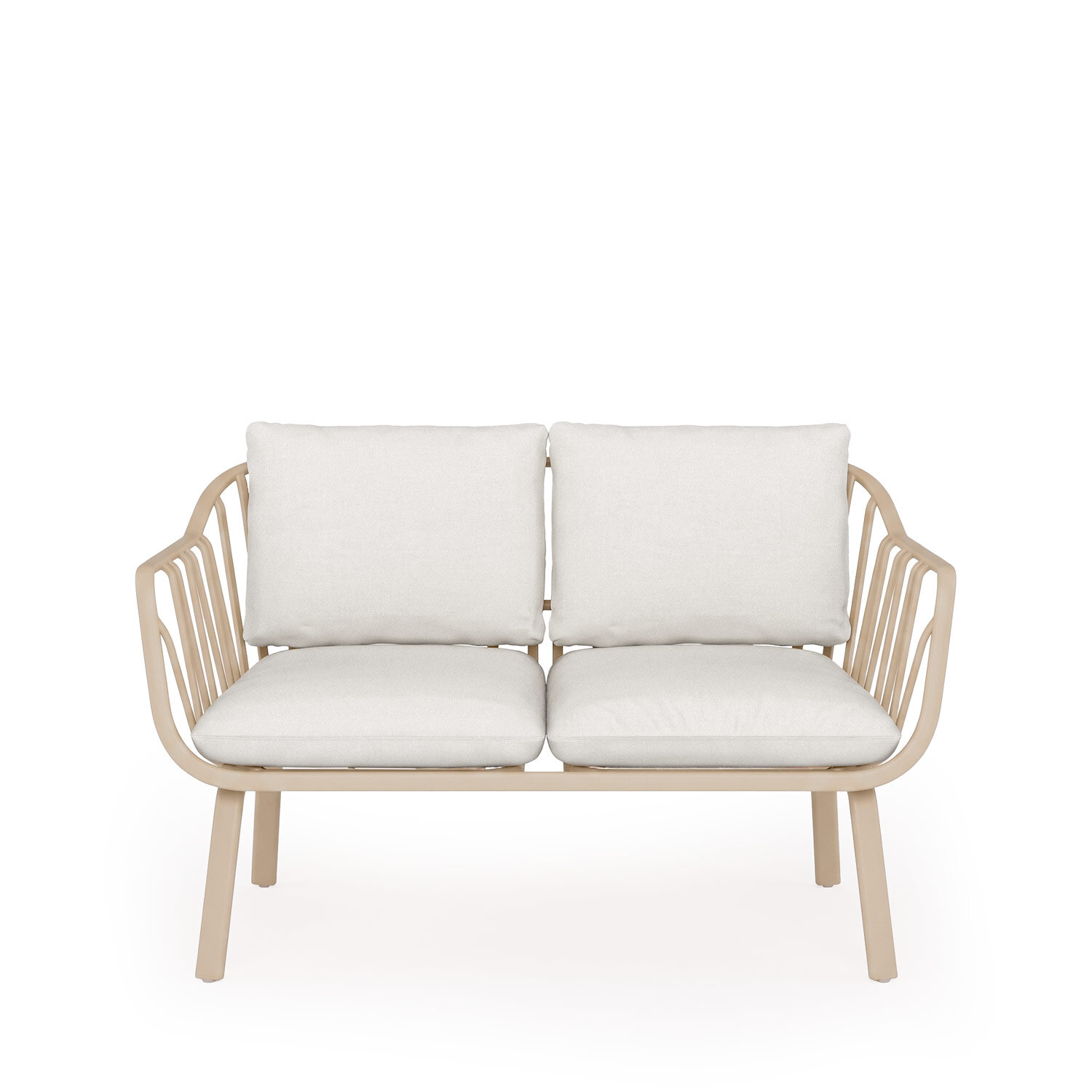 Conjunto de jardín MIKONOS beige (sofá + sillones + mesas centro) - Image 6