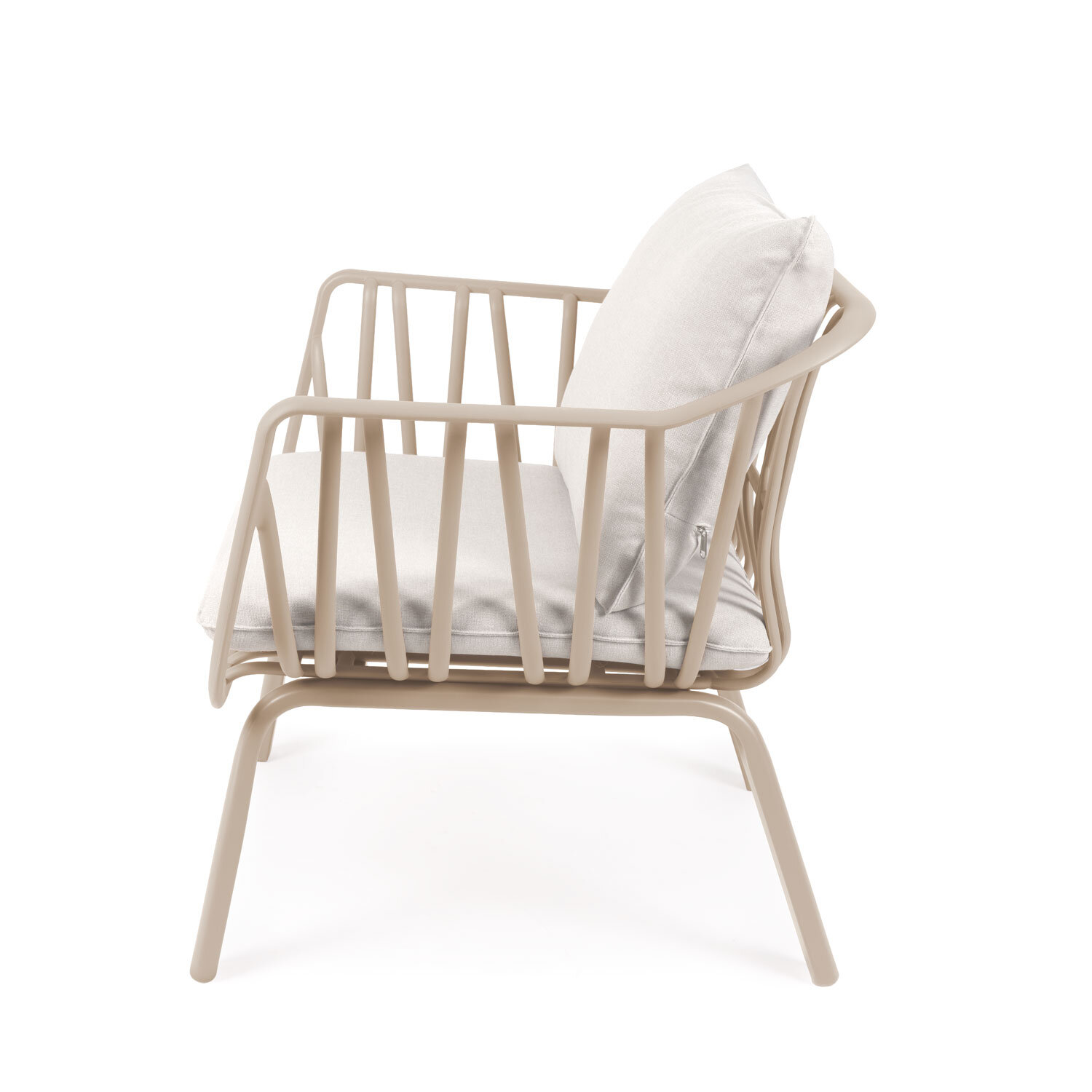 Conjunto de jardín MIKONOS beige (sofá + sillones + mesas centro) - Image 9
