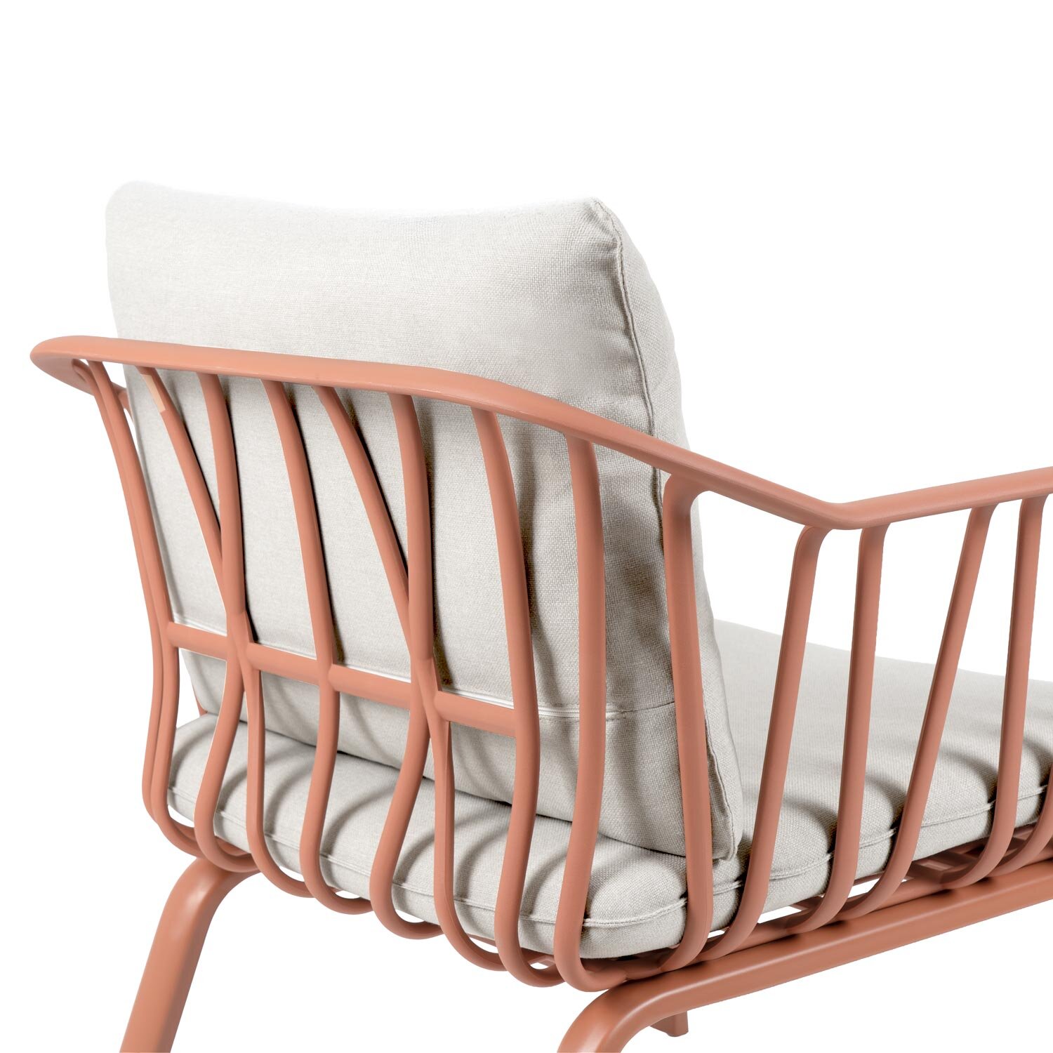 Conjunto de jardín MIKONOS terracota (sofá + sillones + mesas centro) - Image 12