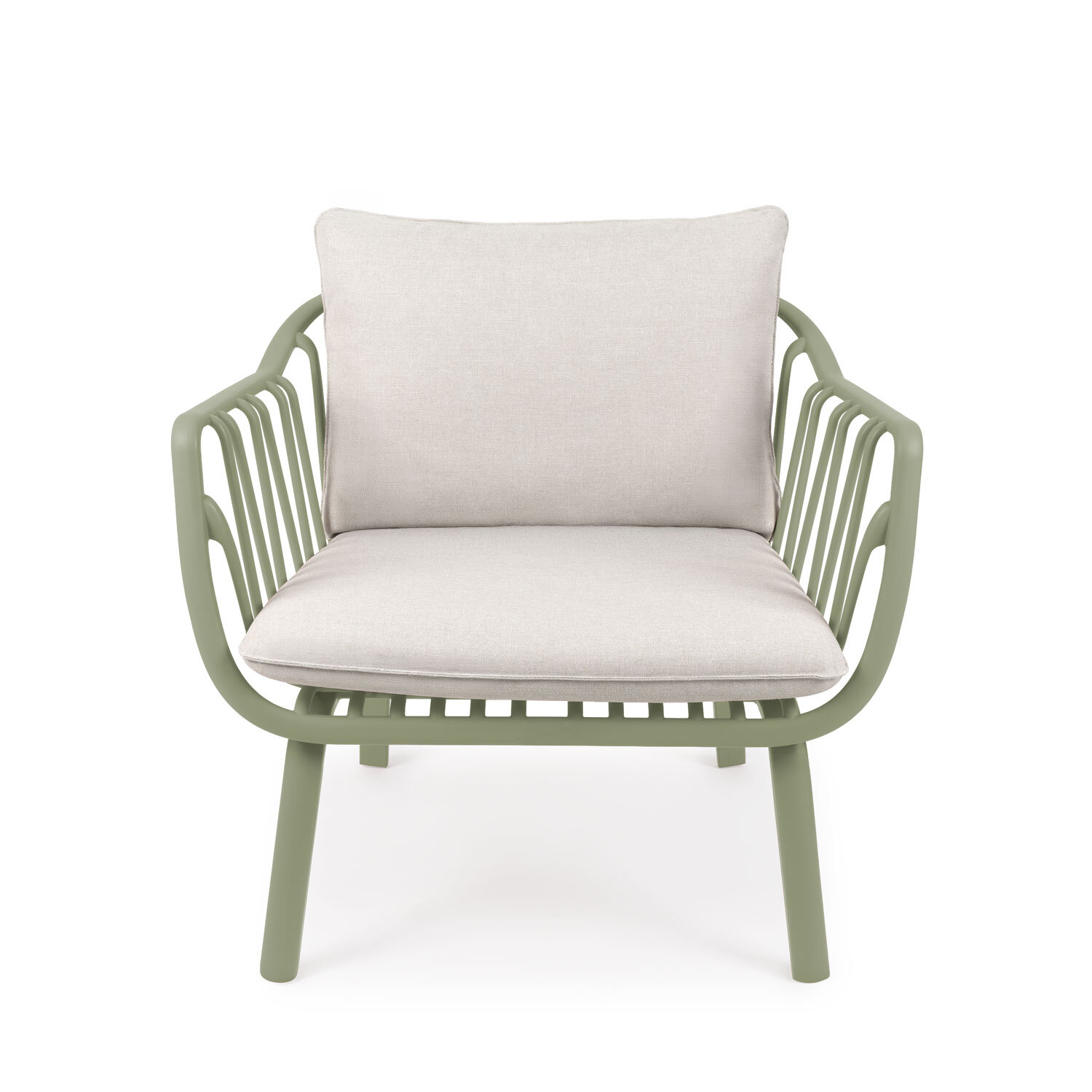Conjunto de jardín MIKONOS verde (sofá + sillones + mesas centro) - Image 10
