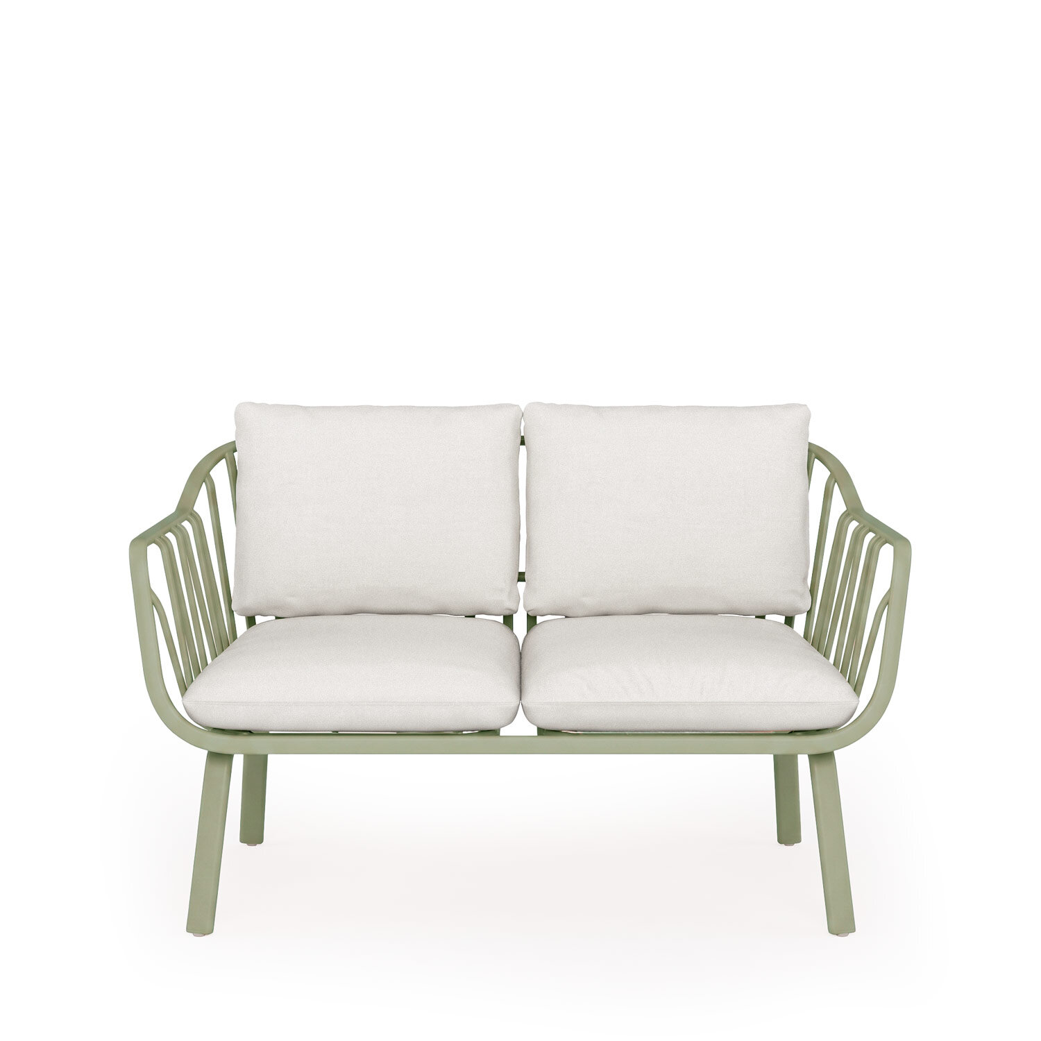 Conjunto de jardín MIKONOS verde (sofá + sillones + mesas centro) - Image 6