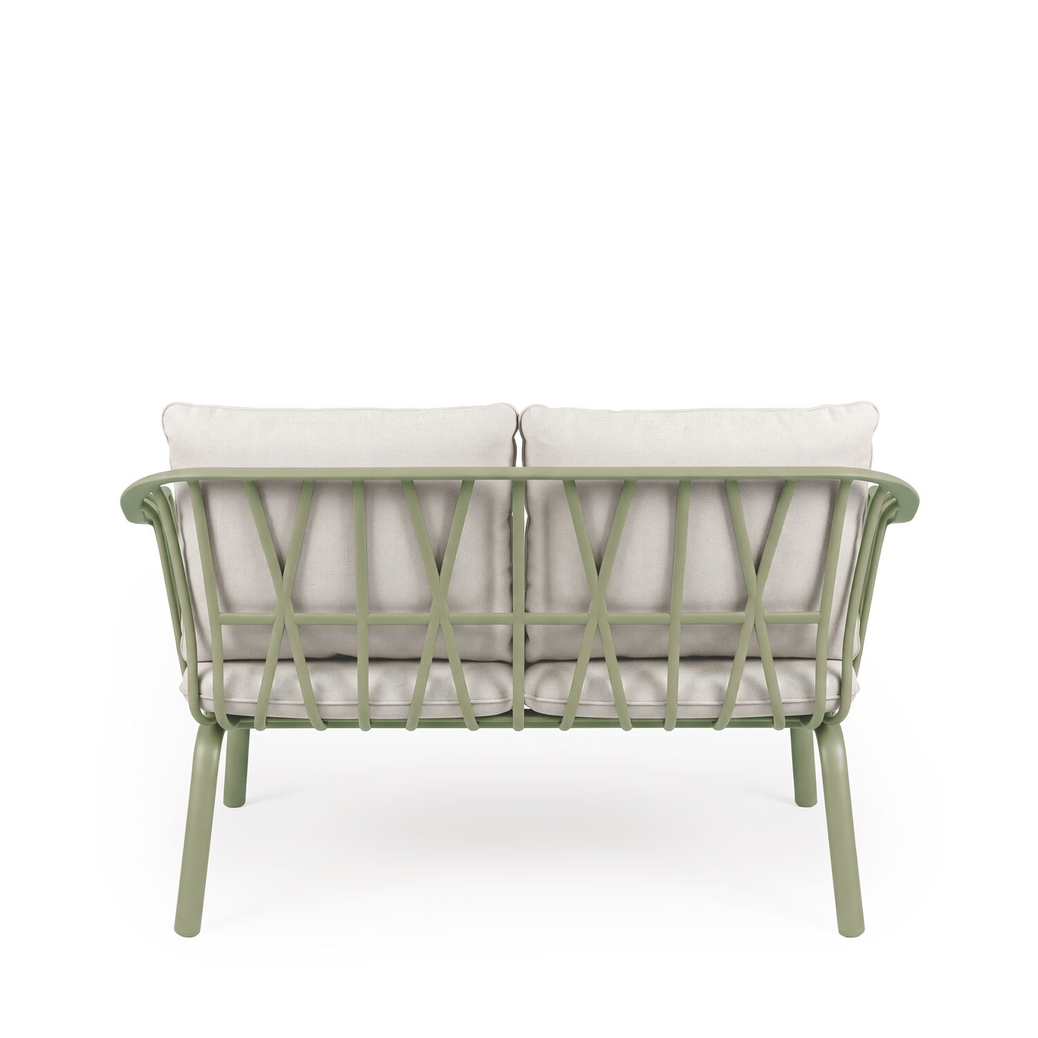 Conjunto de jardín MIKONOS verde (sofá + sillones + mesas centro) - Image 7