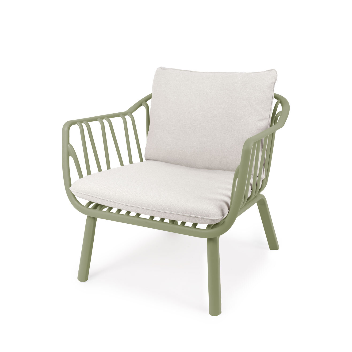 Conjunto de jardín MIKONOS verde (sofá + sillones + mesas centro) - Image 8