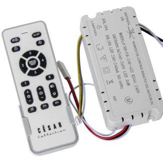 Control Remoto Y Receptor Ventilador Del 04650 Al 04669 4,5x12,5x2cm+5,5x11,5x2,5cm