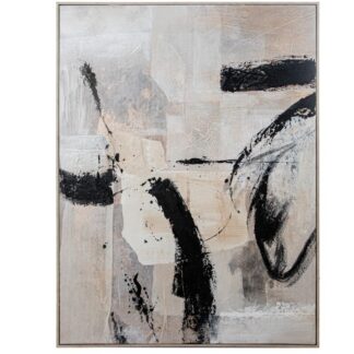Cuadro Lienzo Impreso Abstracto 90x120cm Marco Ps 90x5x120cm