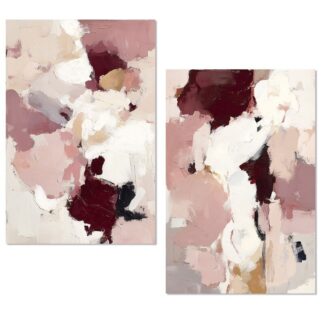 Cuadro Lienzo Madera Abstracto 80x120x3cm