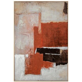Cuadro Lienzo Madera C/marco 80x120 Cm. Abstracto 80x120x3.7cm