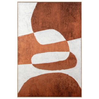 Cuadro Lienzo Madera C/marco 80x120 Cm. Abstracto 80x120x3.7cm