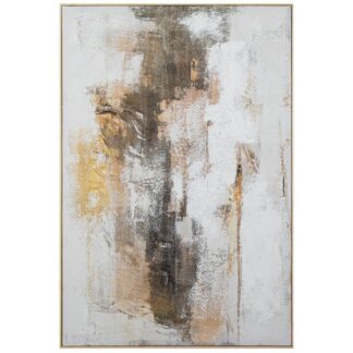 Cuadro Lienzo Madera C/marco 80x120 Cm. Abstracto 80x120x3.7cm