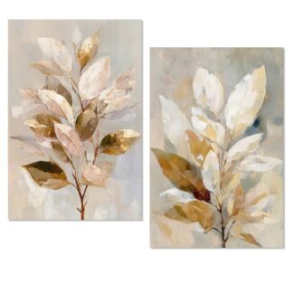Cuadro Lienzo Madera Ramas 60x90x3cm