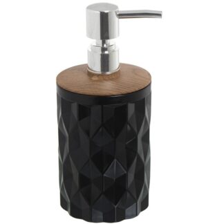 Dosificador Baño Acrilico Negro 450ml Ø8x19cm