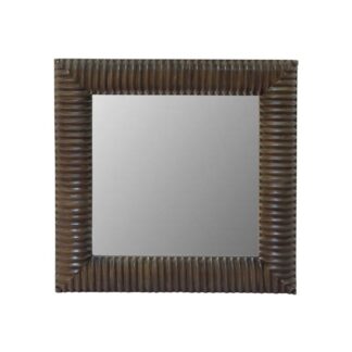 Espejo De Pared Madera Mango 90x8x90cm