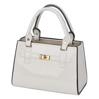 Figura Ceramica Bolso Blanco 24x13,5x16cm