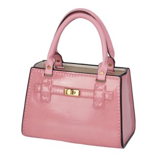 Figura Ceramica Bolso Rosa 24x13,5x16cm