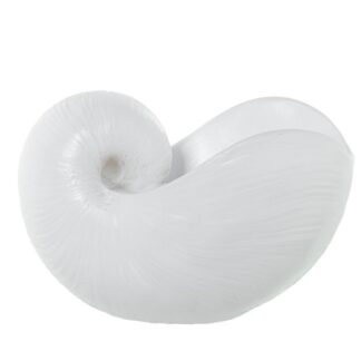 Figura Jarron Resina Caracola 31x16,5x21,5cm
