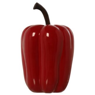 Figura Pimiento Rojo Cerámica Ø23x40cm
