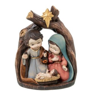 Figura Resina Portal De Belén 16cm 16cm