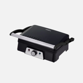 Grill Parrilla Embrujo 1600w Negro Apertura 180º Placa 29x23cm Antiadh.ac.inox.tacto Frio 15,5x33x30cm