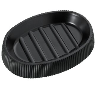 Jabonera Acrilica Negra 13x9x2,5cm
