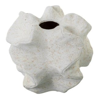 Jarrón Cerámica 19,5cm Crudo Ø23x19,5cm