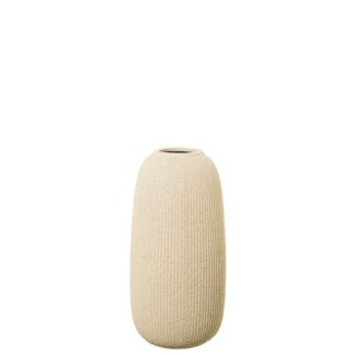 Jarrón Cerámica 23cm Crudo Ø11,5x23cm