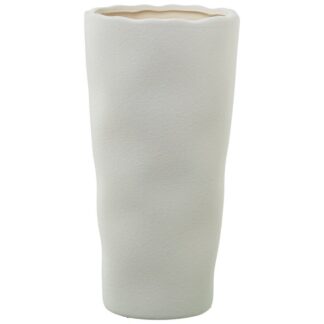 Jarron Ceramica 28cm Crema Ø14x28cm