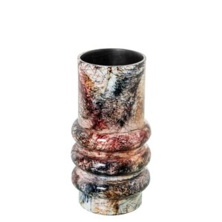 Jarron Ceramica 30cm Multicolor 14x30cm