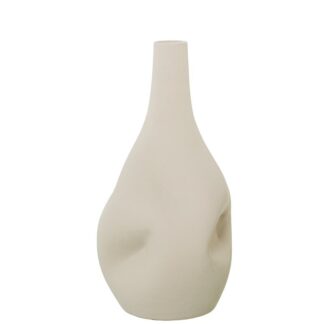 Jarron Ceramica 38cm Beige 19x19x38cm