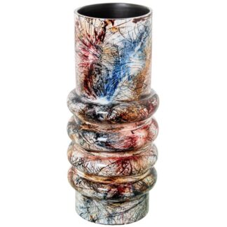 Jarron Ceramica 40cm Multicolor 15x40cm