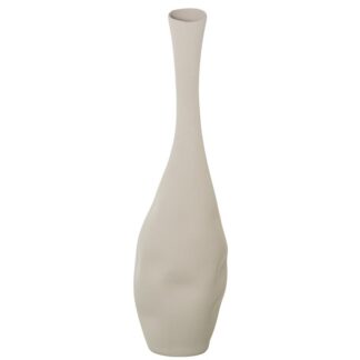 Jarron Ceramica 80cm Beige 23x23x80cm