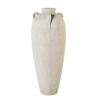 Jarron Ceramica 80cm Beige Arena C/3 Asas 30x80cm