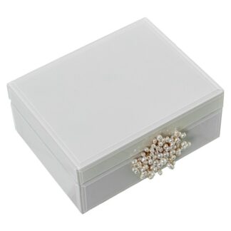 Joyero Cristal 19x(15+1)x8 Cm.