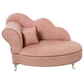 Joyero Polipiel C/espejo Rosa Sillon 26.5x13x10cm