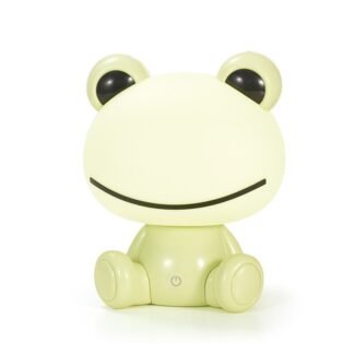 Lámpara Led Sobremesa Rana, Alimentación Usb 20x17x25cm, Abs+pp