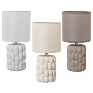 Lampara Sobremesa Ceramica Colores Surtidos 13x27 Cm.