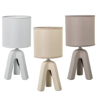 Lampara Sobremesa Ceramica Colores Surtidos 13x28 Cm.