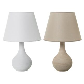 Lampara Sobremesa Ceramica Colores Surtidos 25x37.5 Cm.
