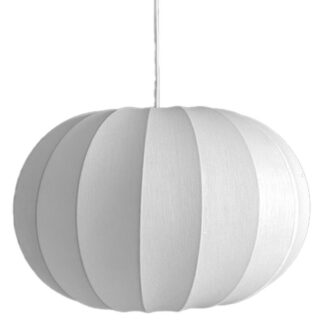 Lámpara Techo Hierro Pantalla Algodón, 1xe27 Max.60w No Incl Ø40x26cm