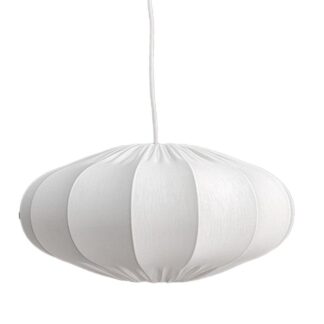 Lámpara Techo Hierro Pantalla Algodón, 1xe27 Max.60w No Incl Ø40x18cm