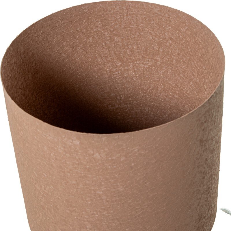Macetero C/pie Metal Acabado Mate Rosa Ø23,5x73cm - Image 5