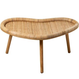 Mesa Auxiliar Ratán 76x46x40cm
