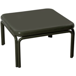 Mesa Centro Metal Verde Brillo 60x60x36cm