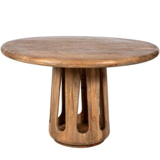 Mesa Comedor Ø120cm Madera De Mango +92302 Ø120x79cm