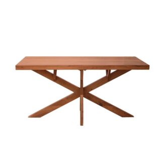 Mesa Comedor Madera Acacia 160x90x76cm Tablero:55mm