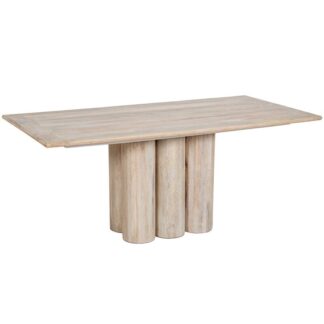Mesa De Comedor Madera Mango Rectangular +92337 180x90x75cm