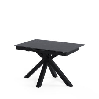 Mesa ext. LORI 120 negro/negro
