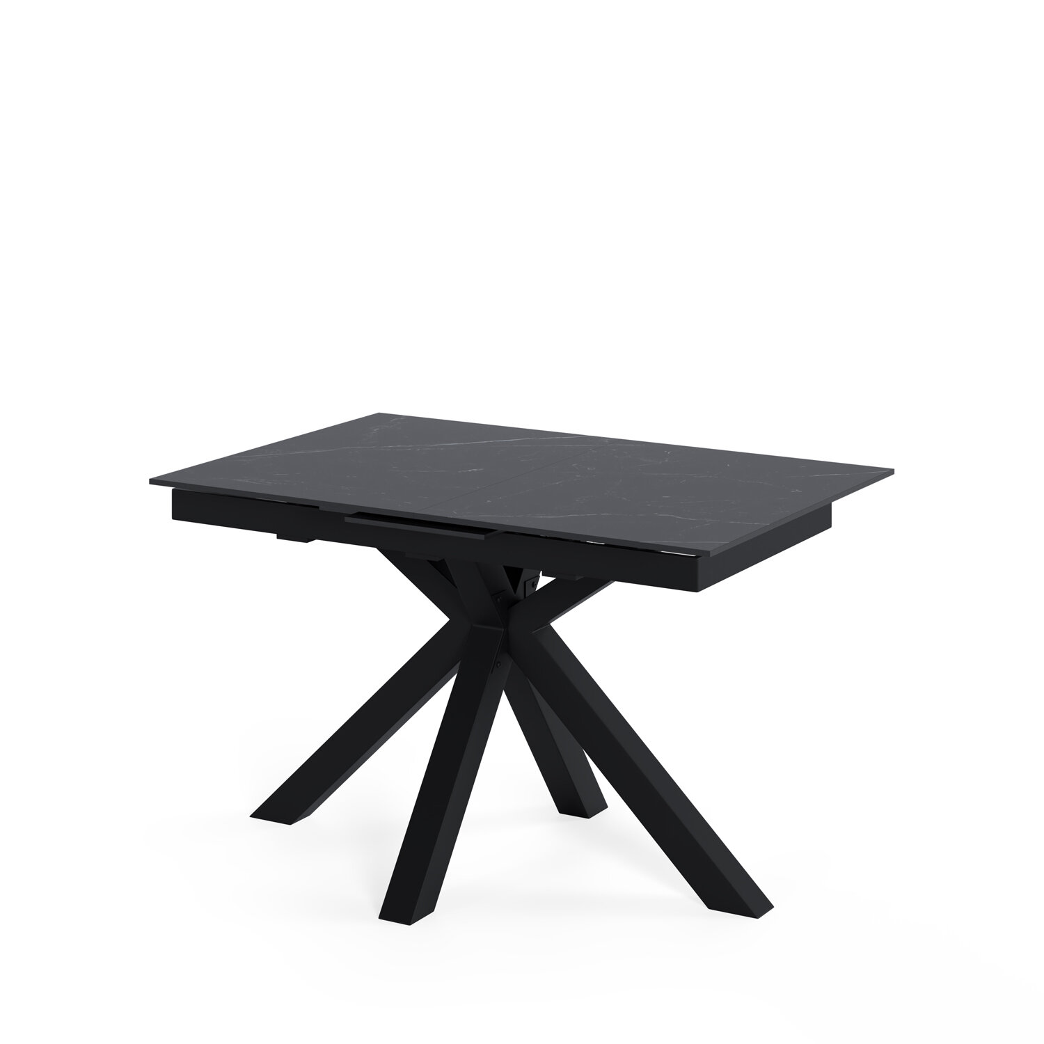 Mesa ext. LORI 120 negro/negro