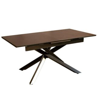 Mesa Extensible Melamina Efecto Cerámica +85753 (160-200)x90x76cm