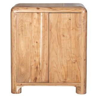 Mueble Entrada Madera Acacia 85x45x100 Cm.